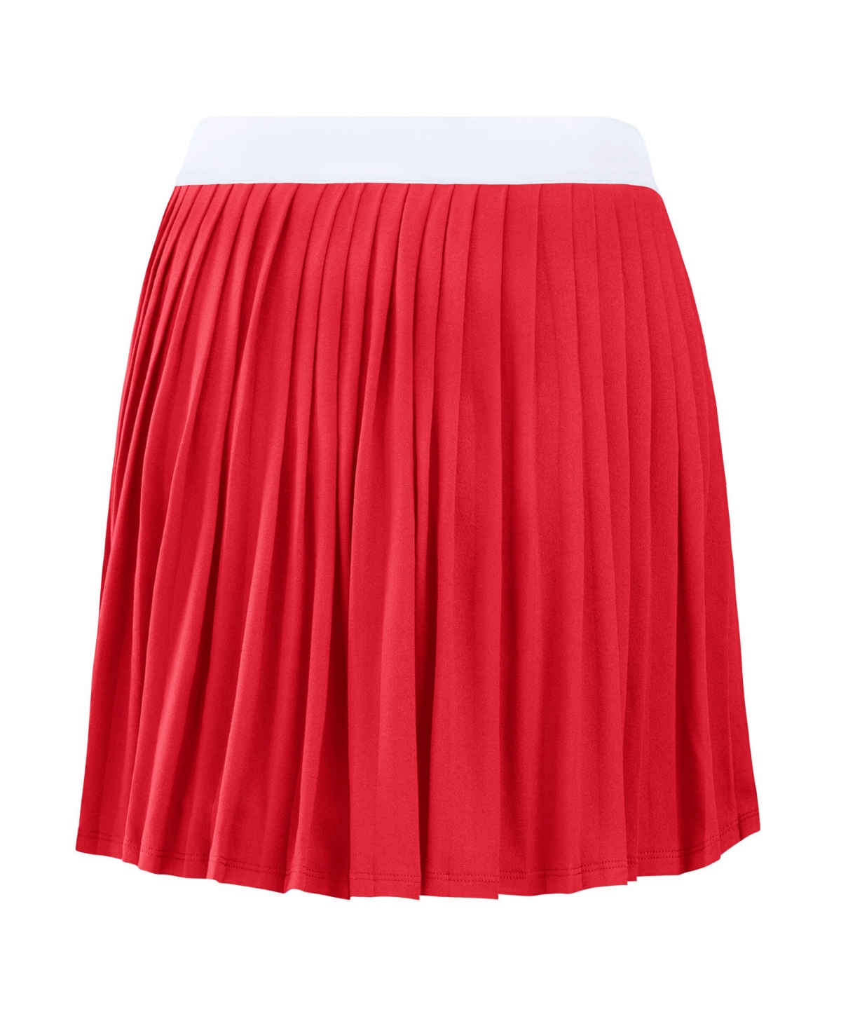 Wear by Erin Andrews Women's Red Philadelphia Phillies Pleated Skort
