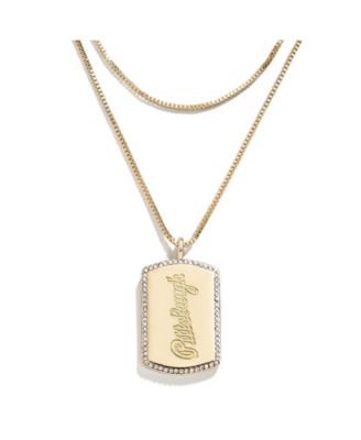 x Baublebar Pittsburgh Pirates Dog Tag Necklace