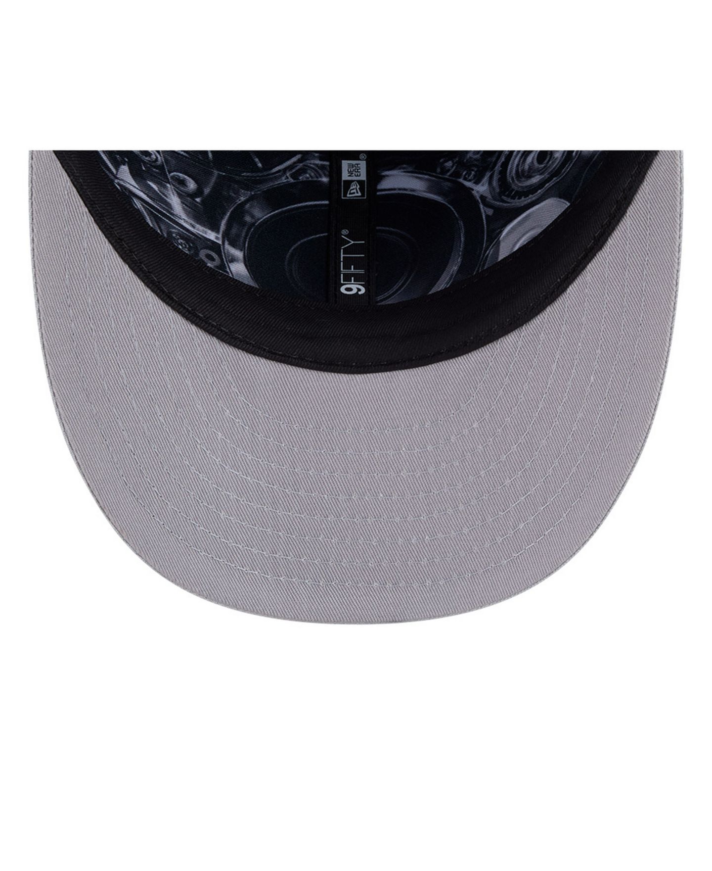Детская кепка New Era Blue/Silver Detroit Lions 2026 NFL Draft Pre-Curved 9FIFTY Snapback Hat — фото 5