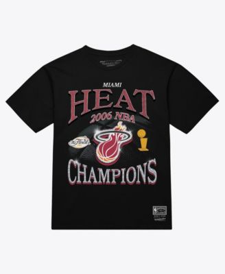 Men's Black Miami Heat Champions Era T-Shirt
