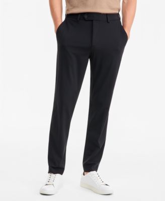 Men's Black Dress Pants & Trousers