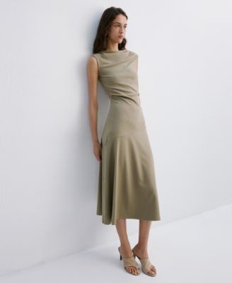 Women's Asymmetrical Draped Dress