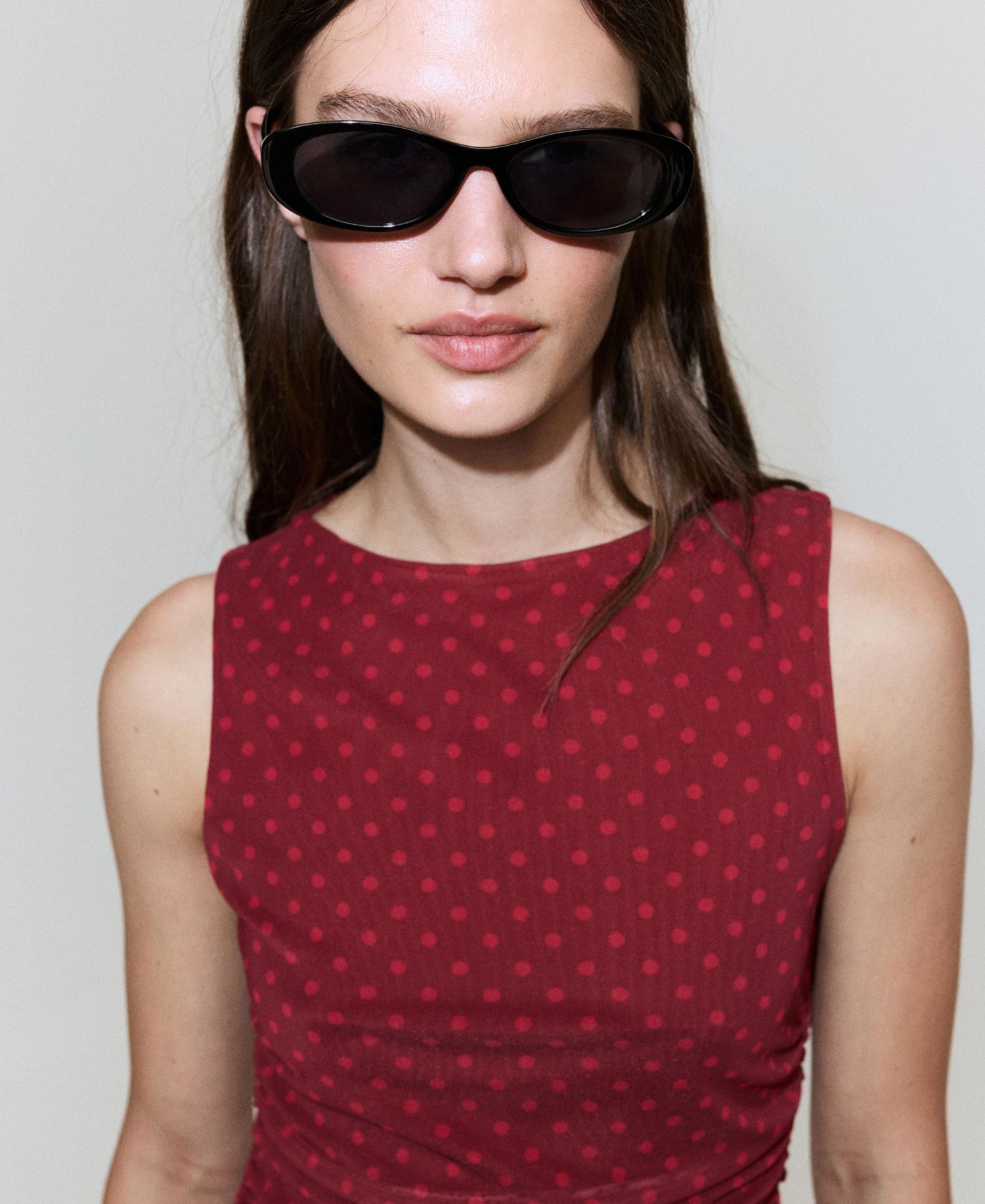 Women's Polka Dot Tulle Dress