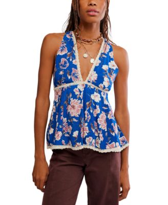 Women's Rome Printed V-Neck Tank Top