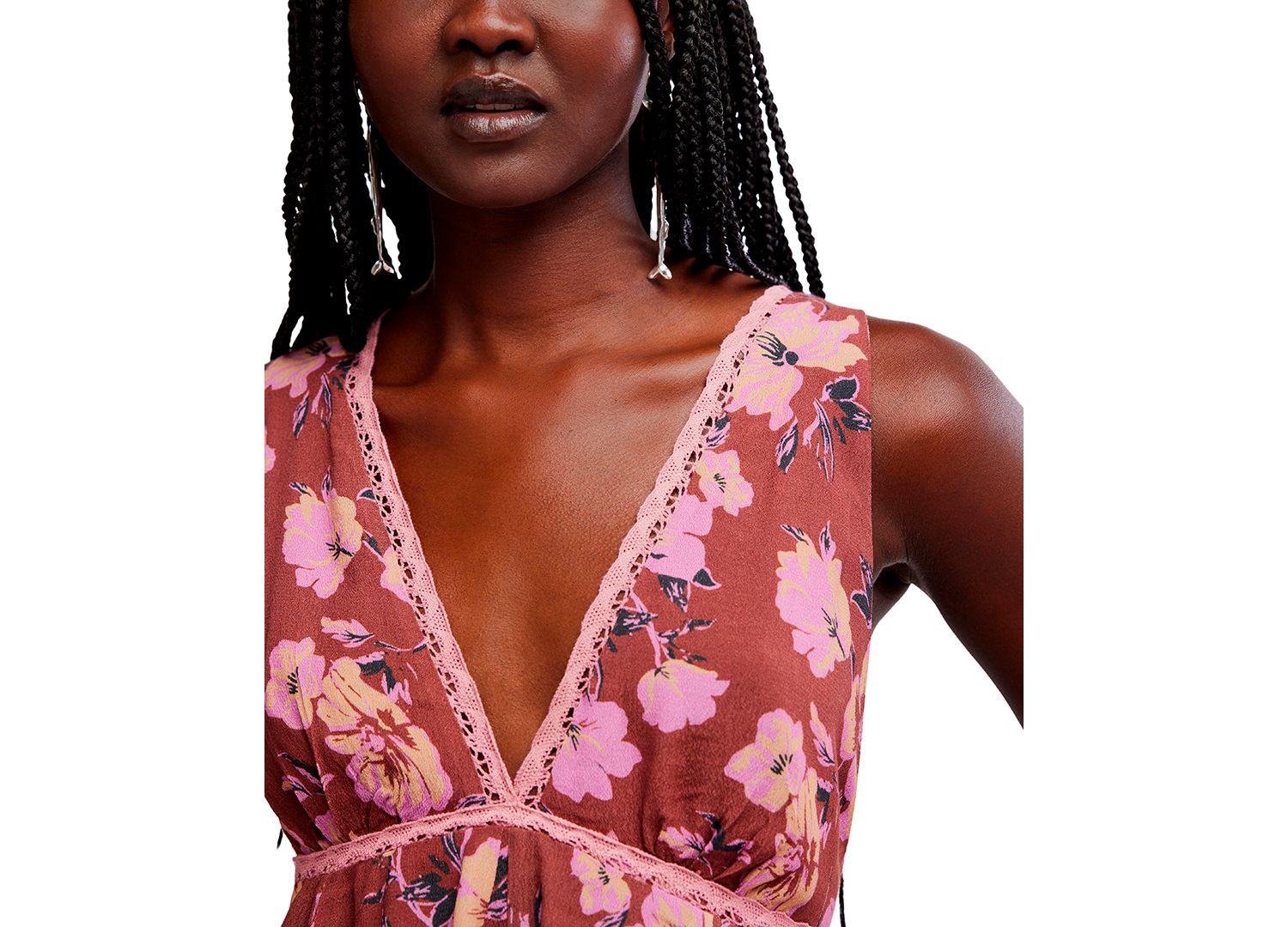 Women's Rome Printed V-Neck Tank Top