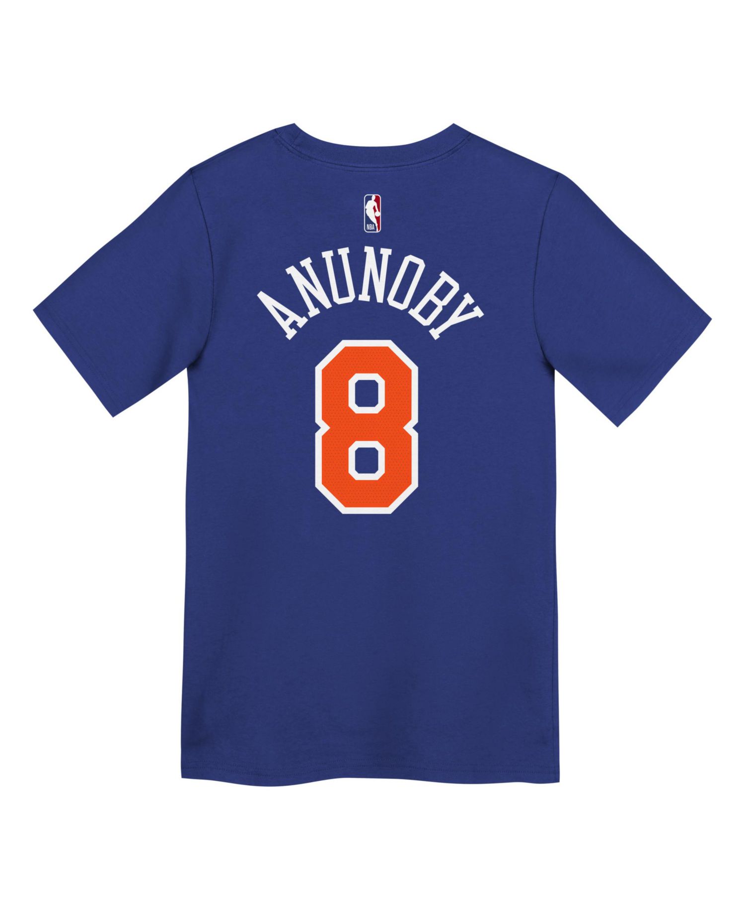 Preschool OG Anunoby Blue New York Knicks Icon Name & Number T-Shirt