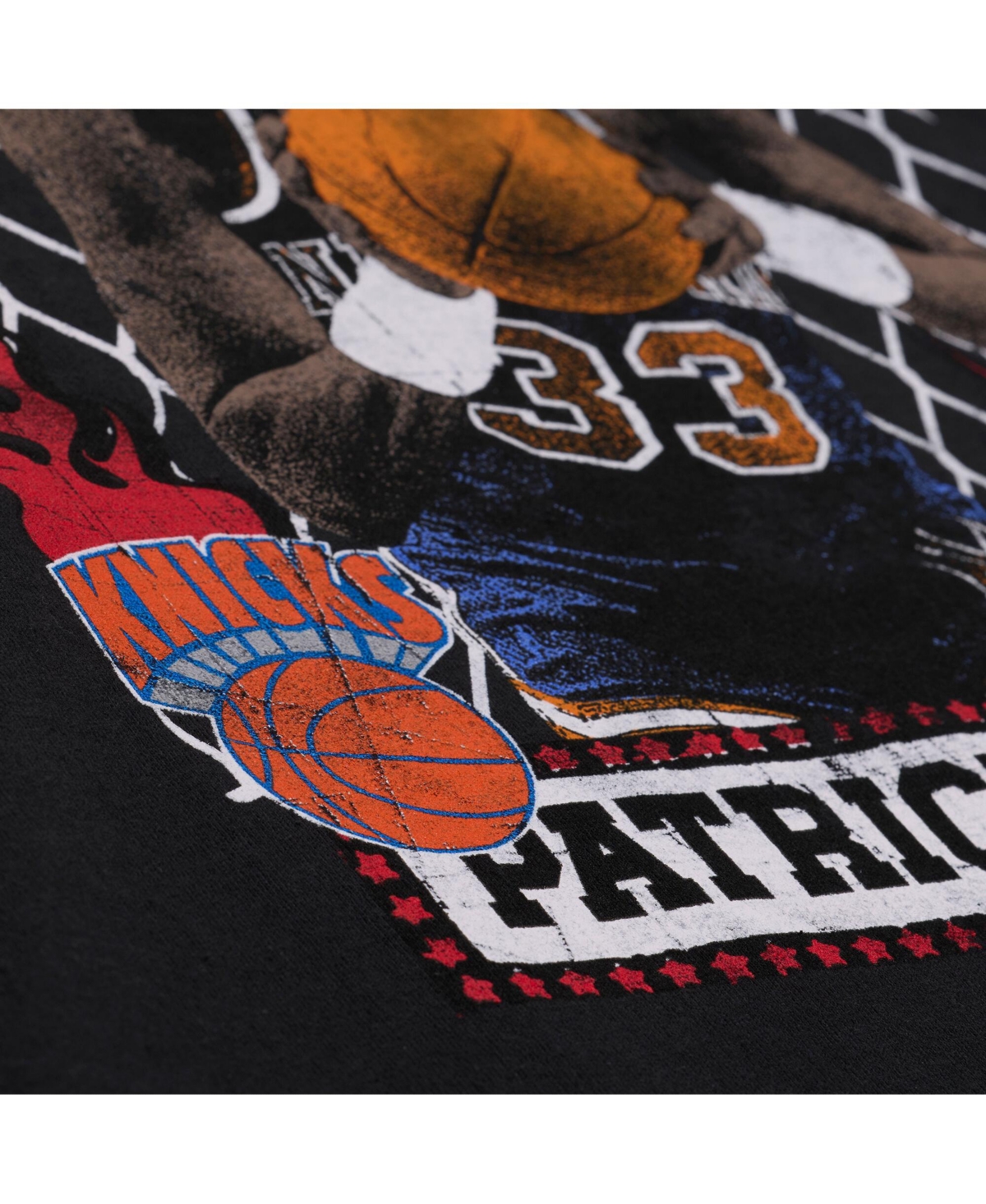 Mitchell Ness Men's Patrick Ewing Black New York Knicks Best in Class Tank Top