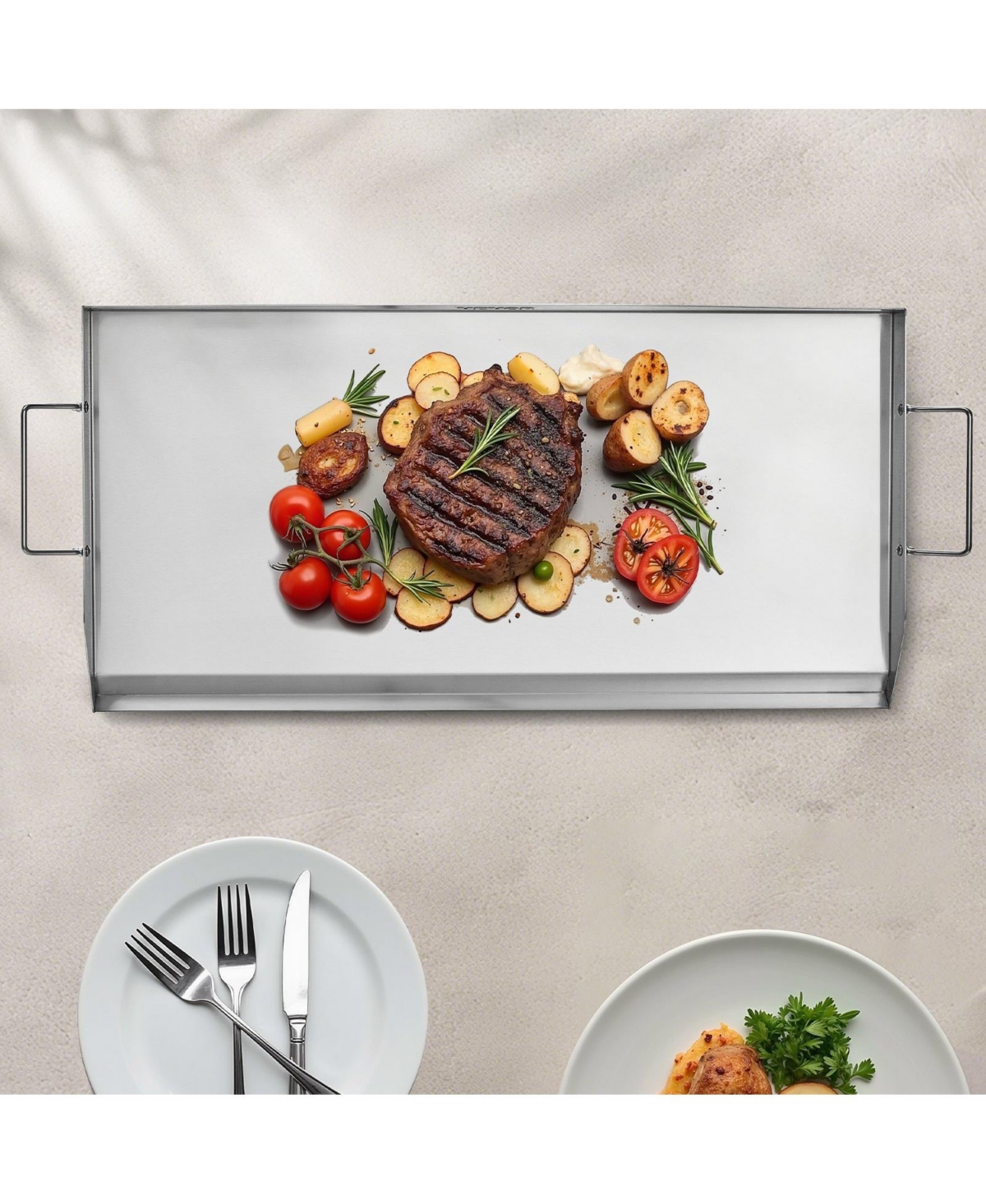 Cozito Stainless Steel Griddle