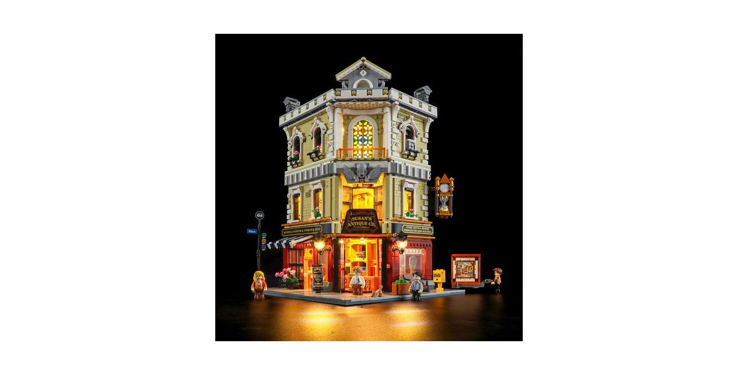 Детский конструктор Lumibricks Antique Store 2,847-Piece LED-Light Modular Building Set, Ages 16+ — фото 2