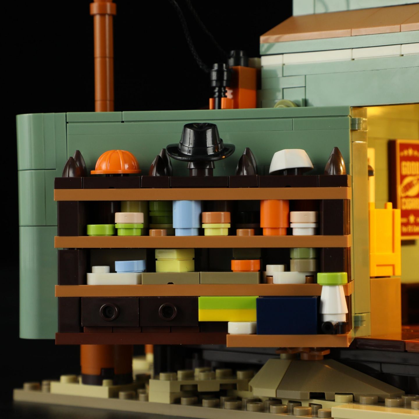 Детский конструктор Lumibricks Old West General Store 1895-Piece Building Set, Ages 16+ — фото 8