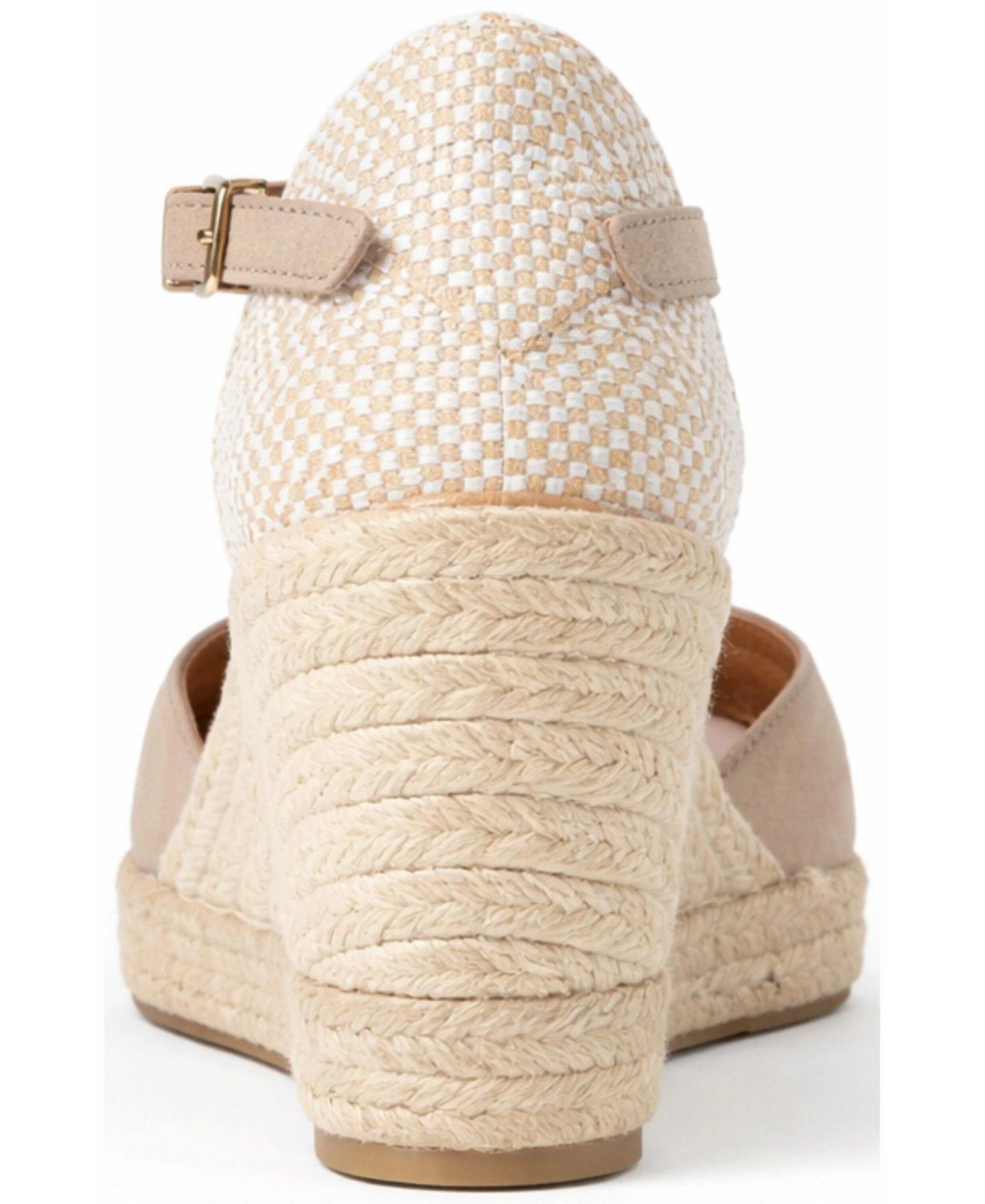 Женские сандалии Menina Step Jimena High Strap Espadrille Sandal, цвет: Серо-коричневый — фото 3