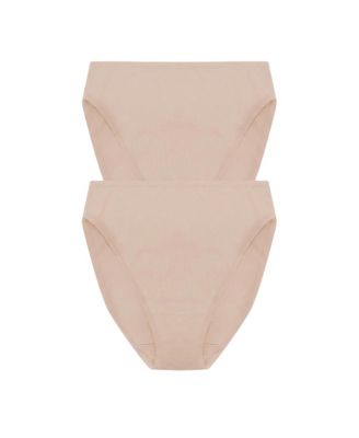 Women's Bliss Bare Cotton High Cut Brief 2-Pack