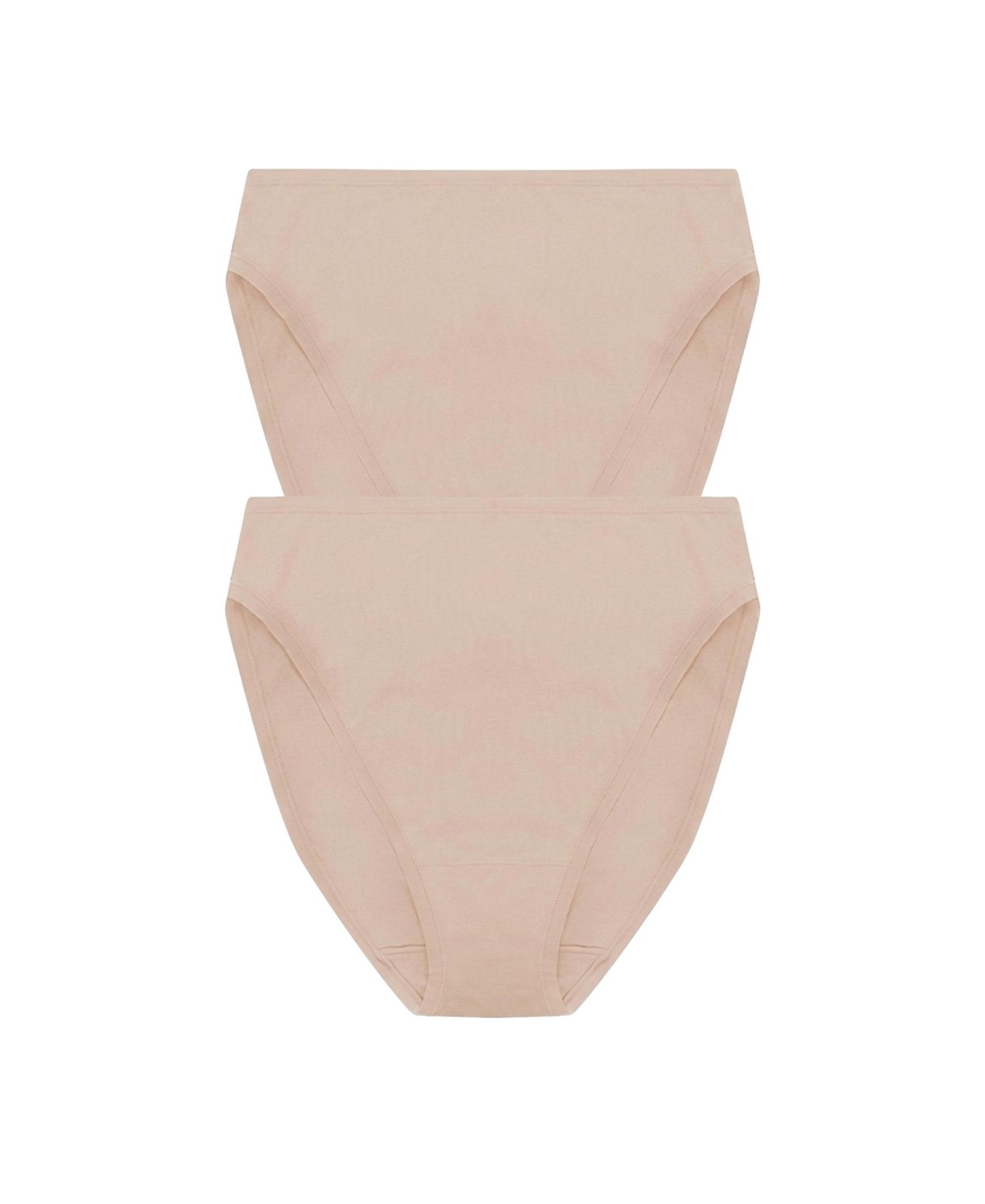 Women's Bliss Bare Cotton High Cut Brief 2-Pack