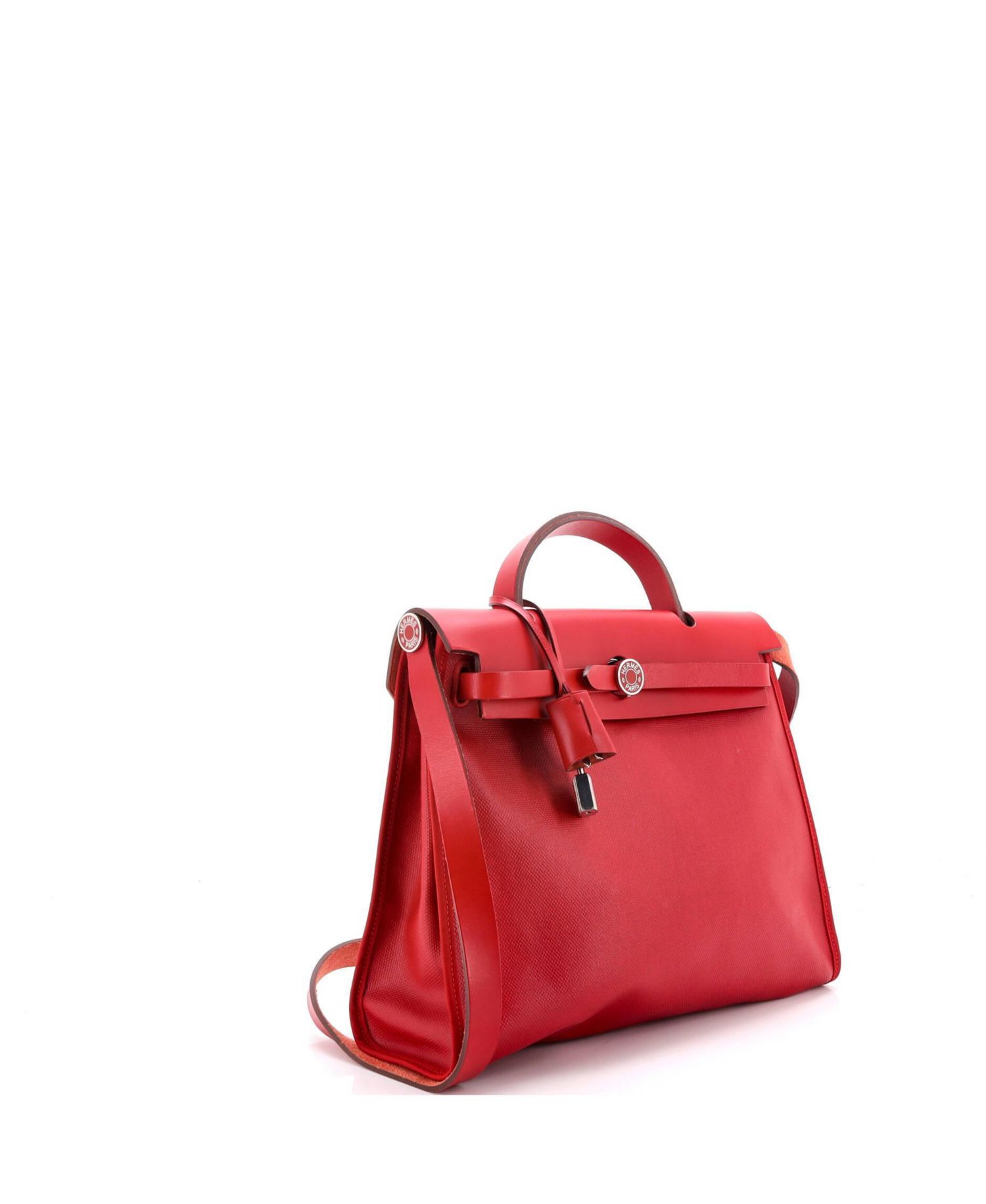 31 Herbag Zip Berline Vache Canvas and Leather
