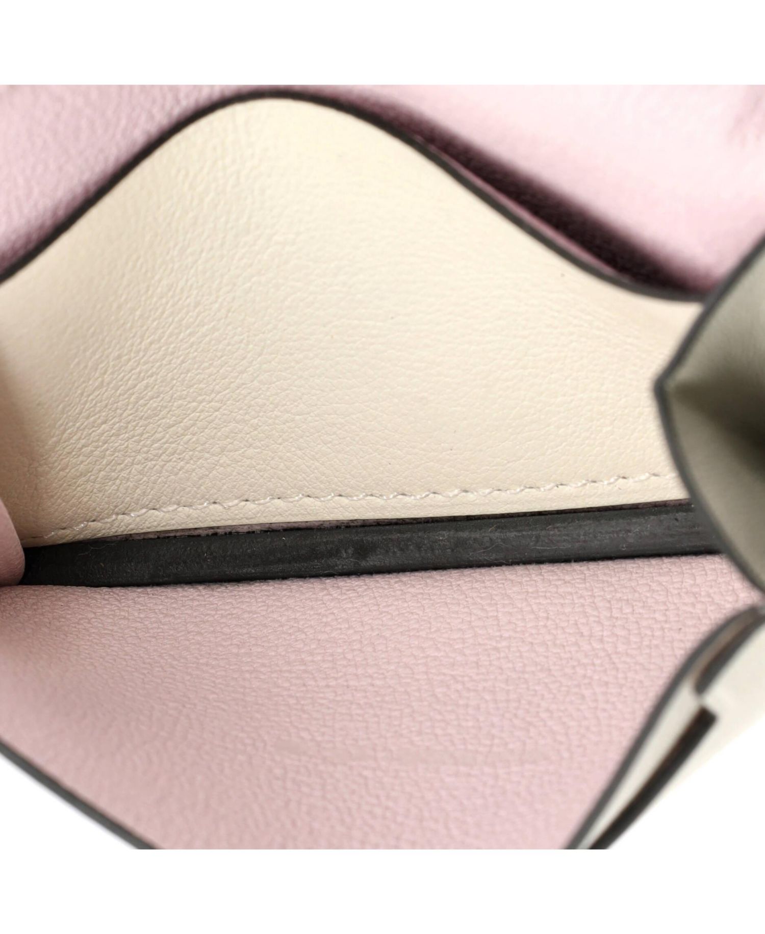 Chien Card Holder with Strap Swift and Chevre Mysore