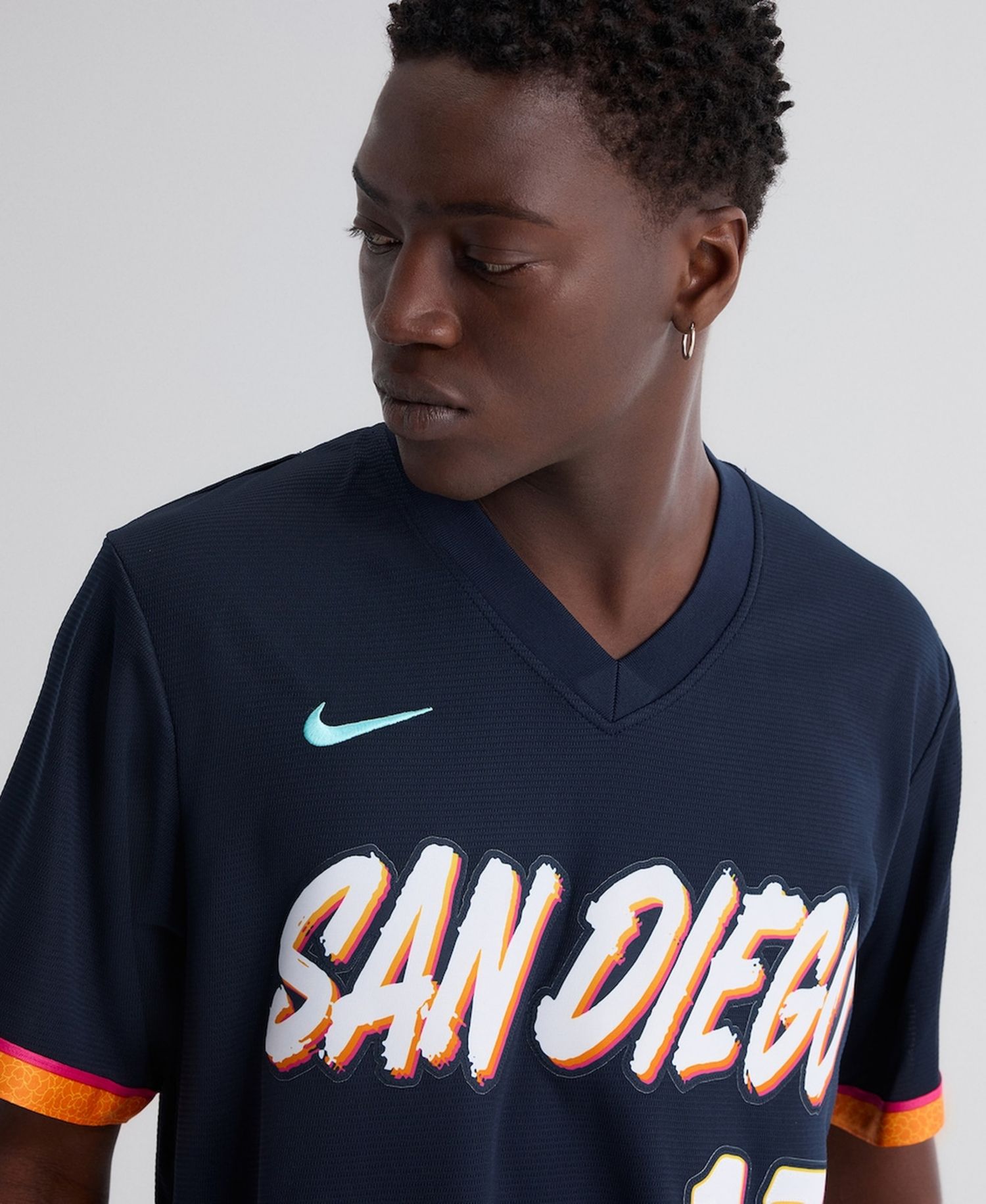 Men's Manny Machado Black San Diego Padres 2026 City Connect Stadium Jersey