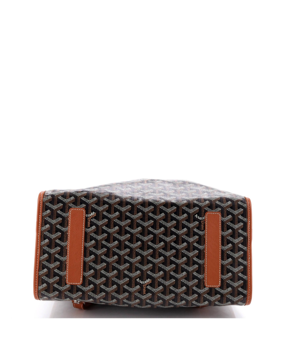 Pre-Owned Goyard Saint Leger Briefcase Backpack Coated Canvas
