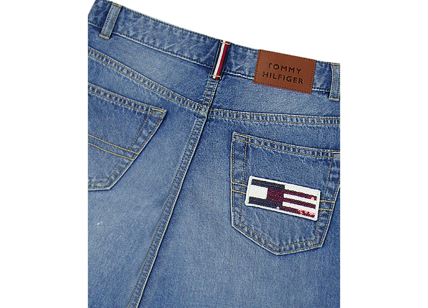 Girls' 7-16 Wide-Leg Jeans