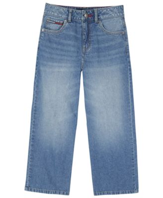 Girls' 7-16 Wide-Leg Jeans