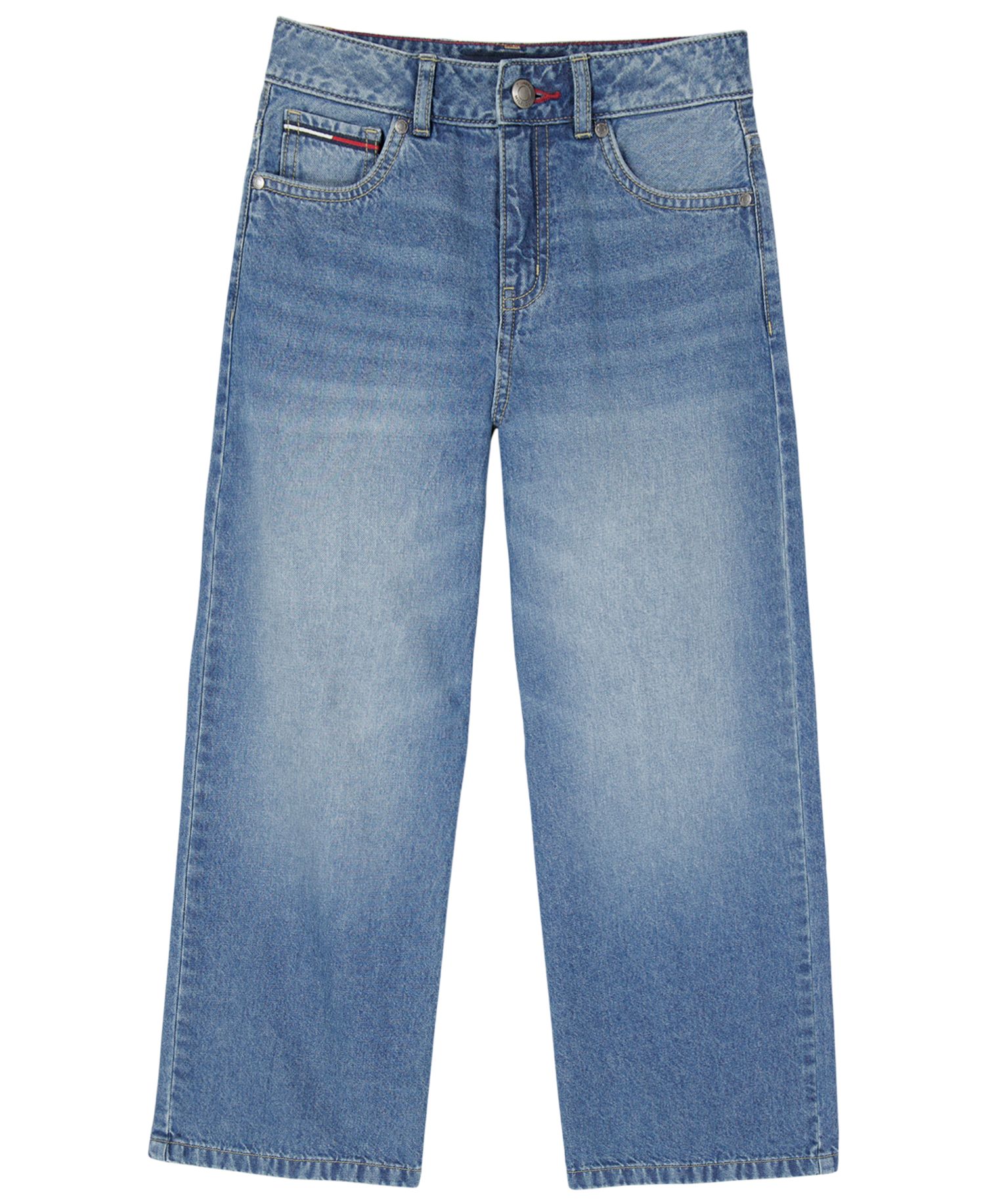 Girls' 7-16 Wide-Leg Jeans
