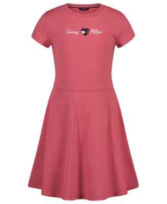 Girls' 7-16 Short-Sleeve Dress