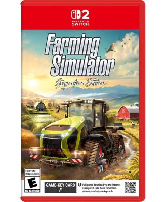 Farming Simulator Signature Edition Game Key Card for Nintendo Switch