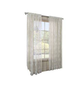 Mona Lisa Jacquard Lace Tailored Sheer Panel - Shell