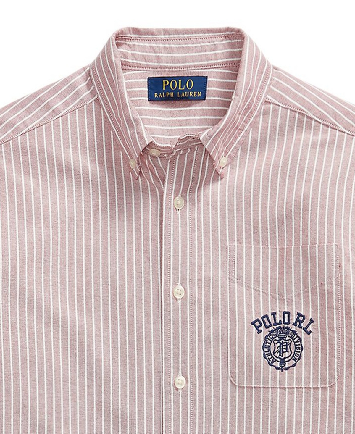 Polo Ralph Lauren Boys' 8-20 Striped Cotton Oxford Shirt