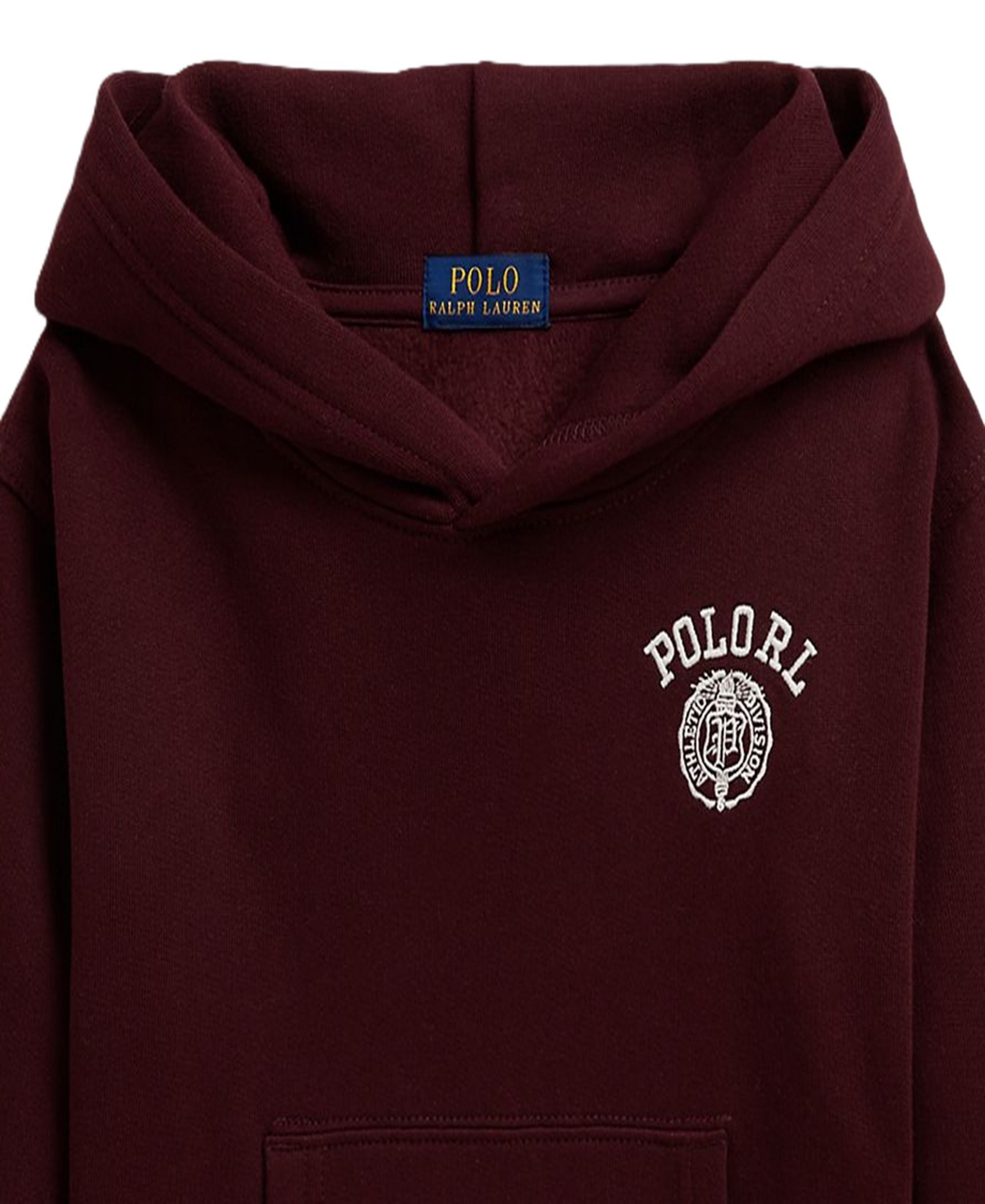 Polo Ralph Lauren Boys' 2T-7 Big Fit Logo Fleece Hoodie