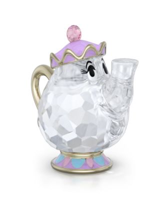 Disney Beauty and The Beast Mrs. Potts Crystal Figurine