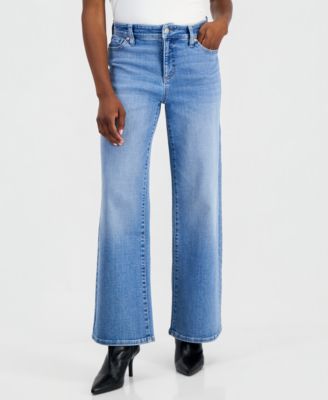 Petite High-Rise Wide-Leg Jeans