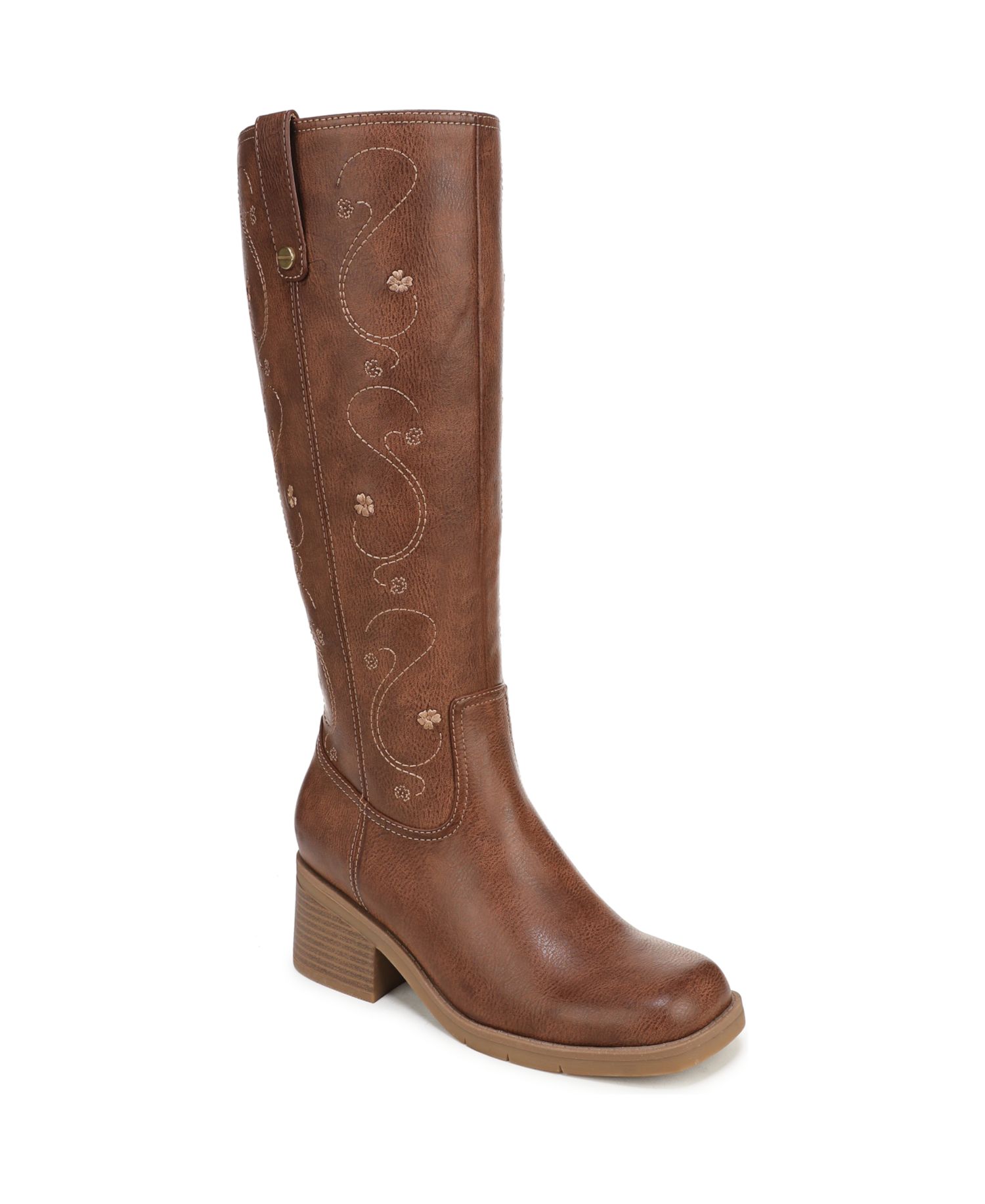 Women's Joplin Block Heel Riding Tall Boots, Regular & Wide Calf