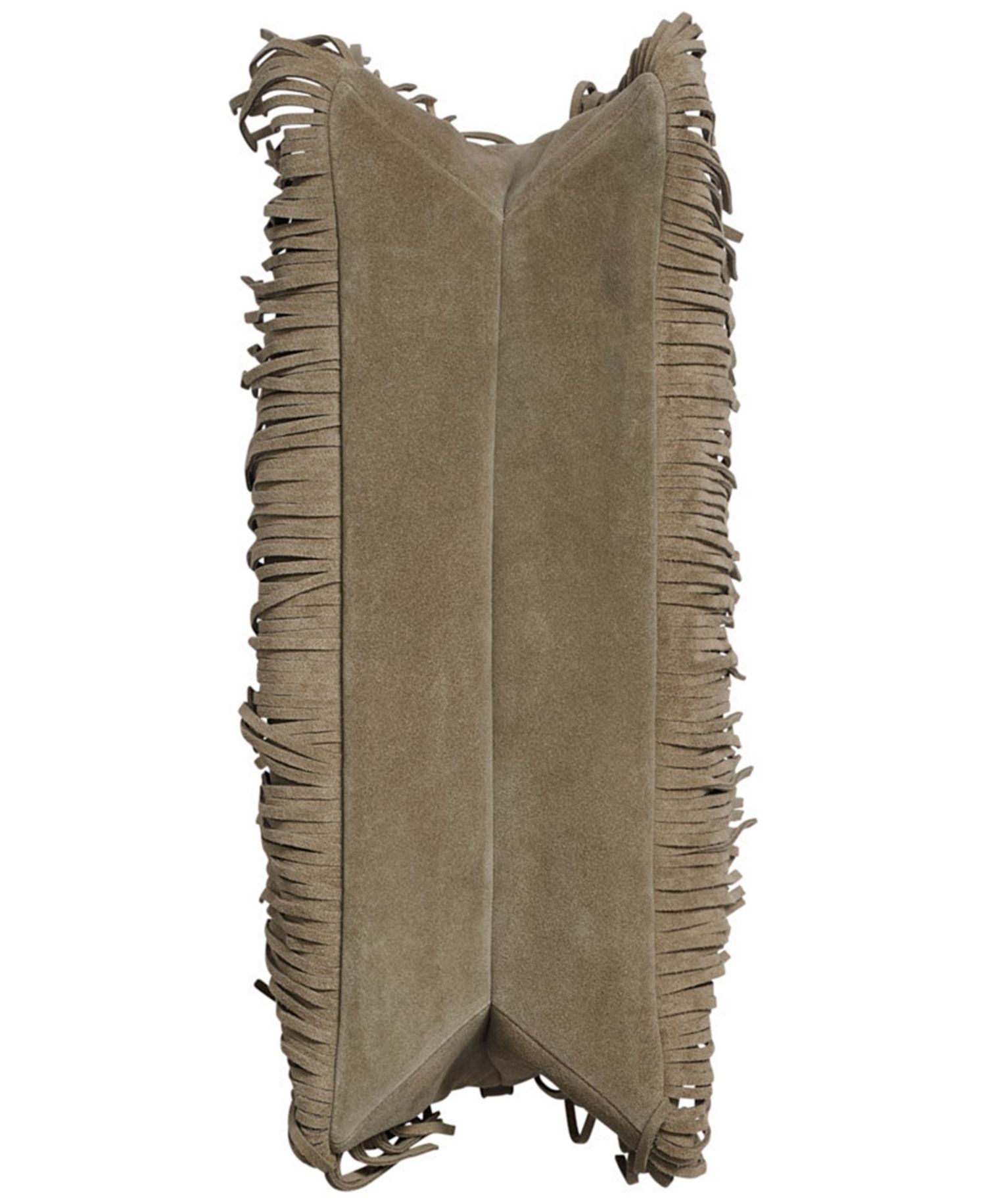 Large Fringe Shoulder Handbag