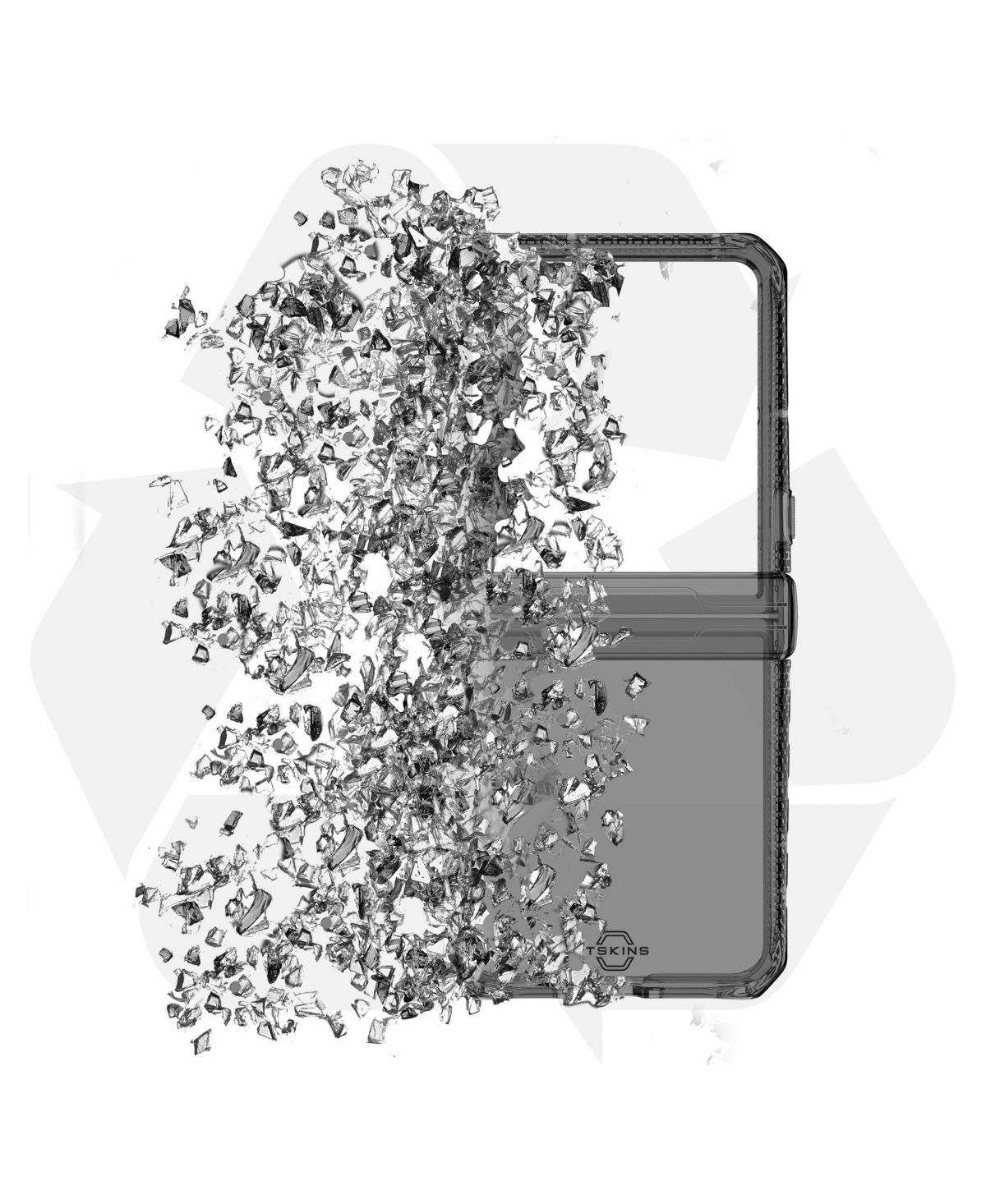 ITSkins Hybrid_R Clear Case for Motorola Razr Ultra