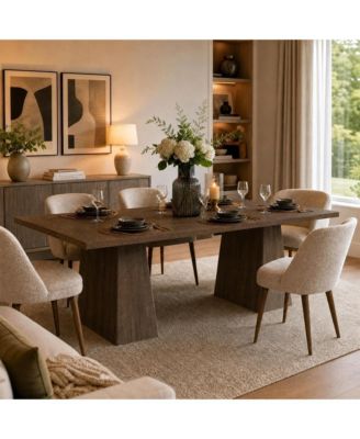 Modern Kitchen Dining Table for 6-8 People Family Use, for Kitchen, Office