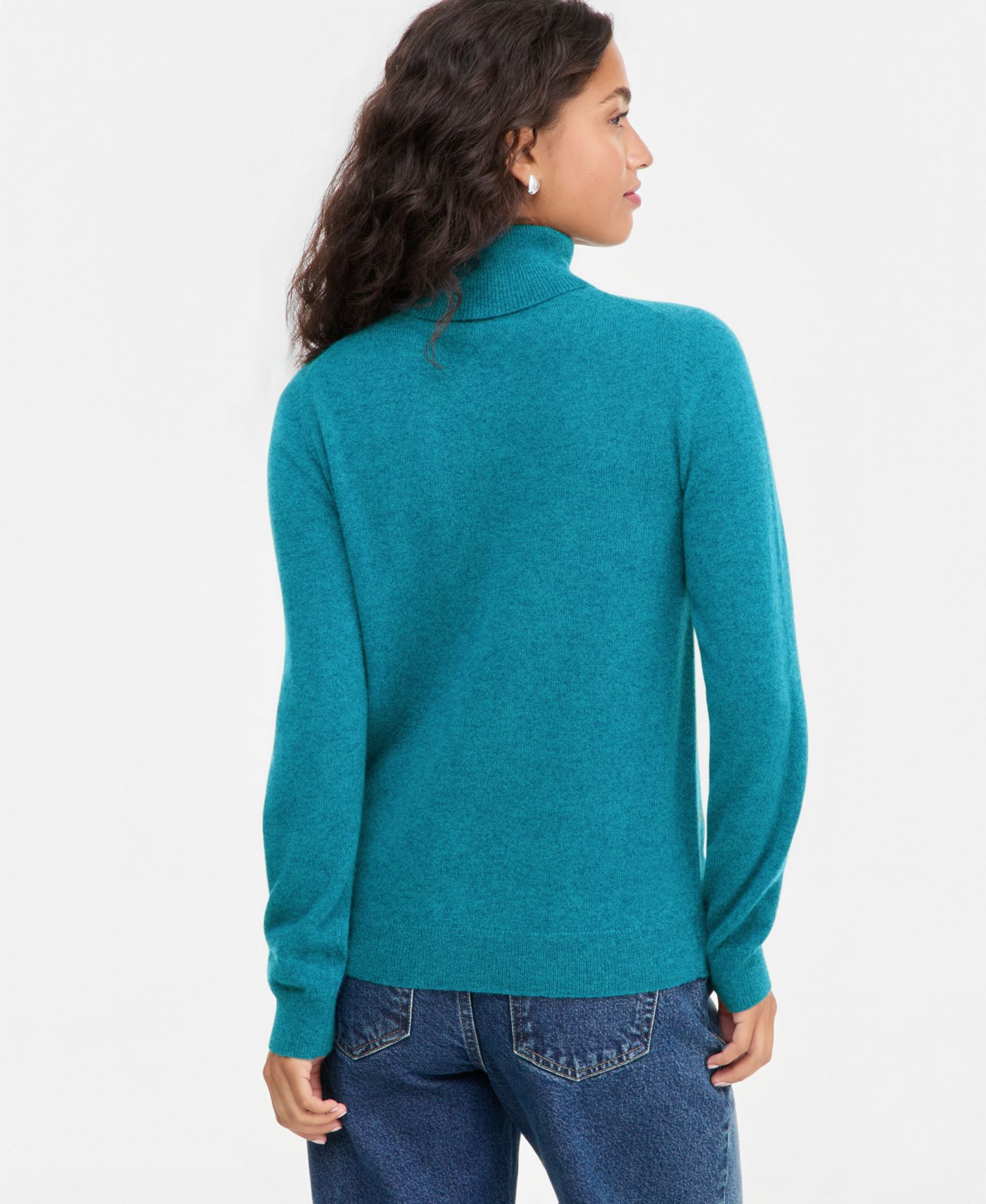 Petite Cashmere Turtleneck Sweater
