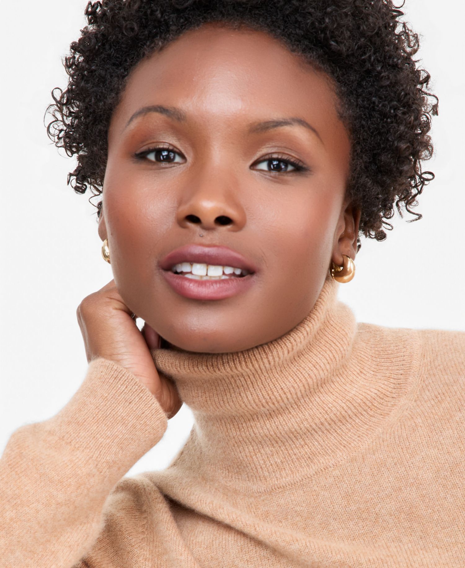 Petite Cashmere Turtleneck Sweater