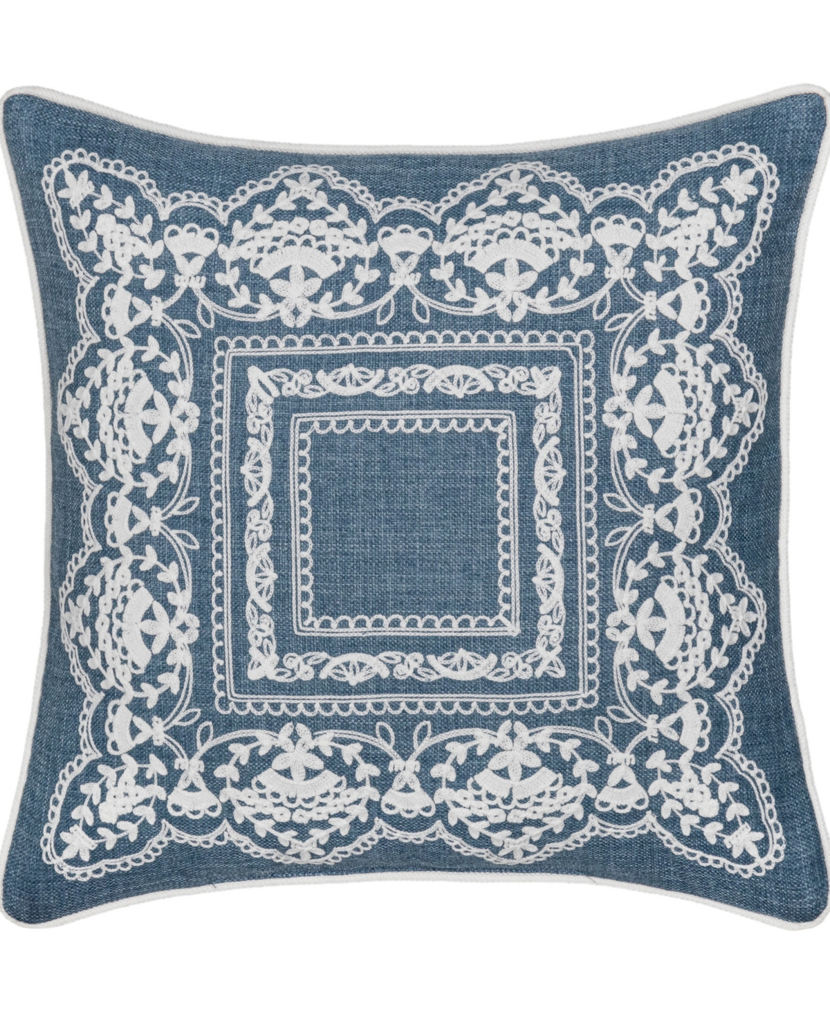 J Queen New York Chantalee Square Decorative Pillow, 18" x 18"