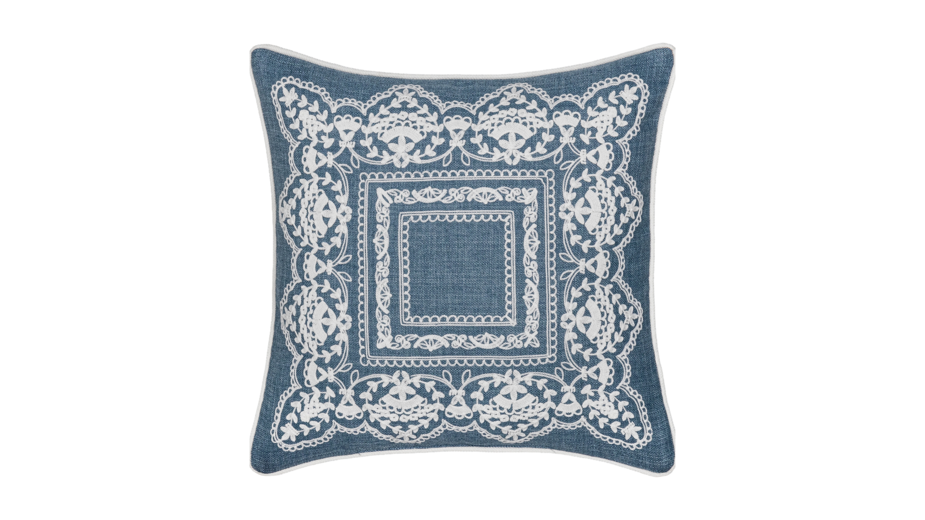 J Queen New York Chantalee Square Decorative Pillow, 18" x 18"
