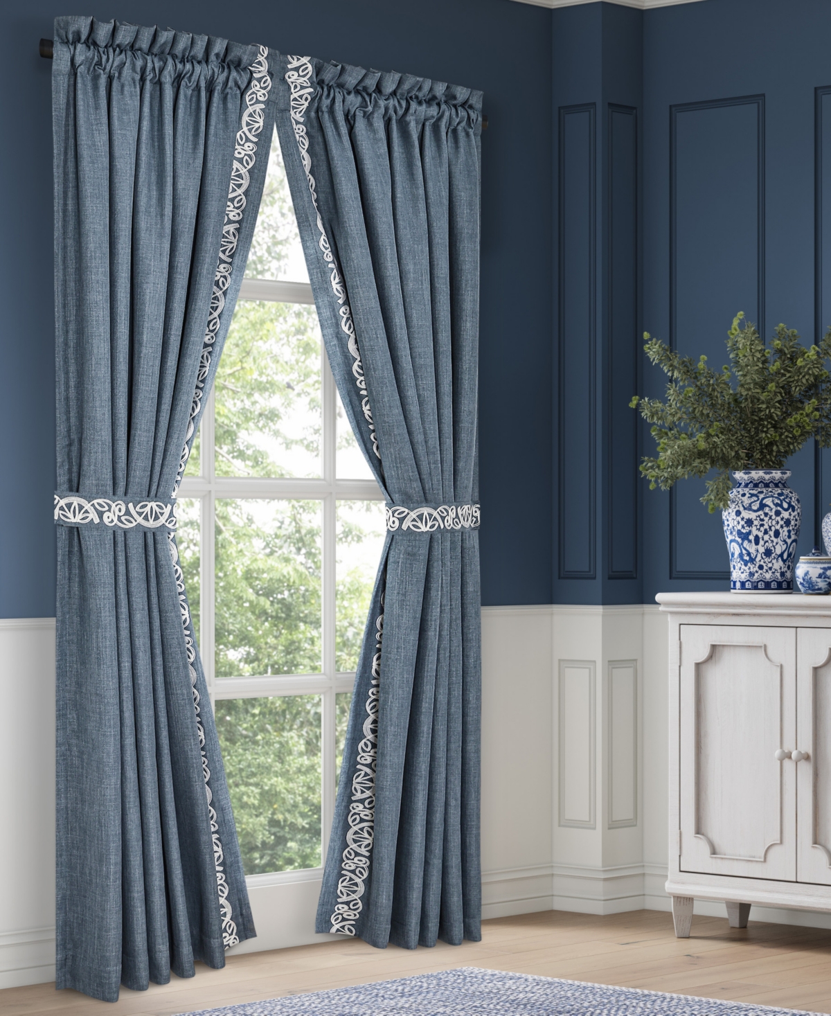 J Queen New York Chantalee Window Panel Pair