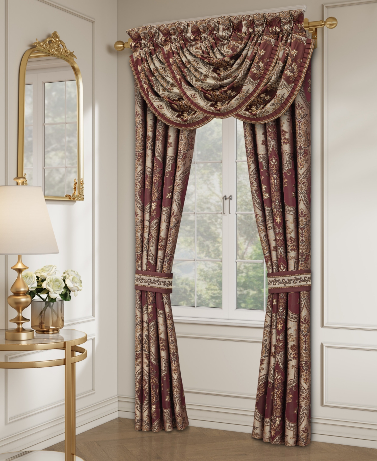 J Queen New York Phyllis Window Panel Pair