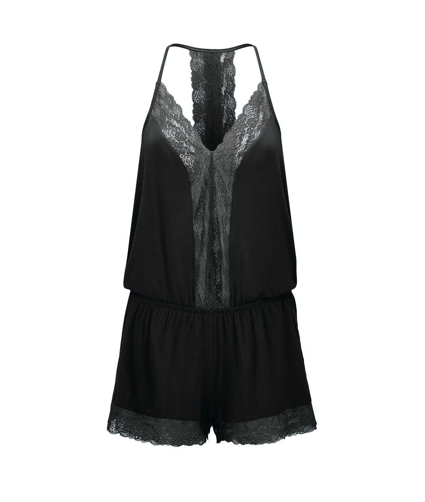 Женский комбинезон Adore Me Mariska Lounge Romper, цвет: Чёрный — фото 3