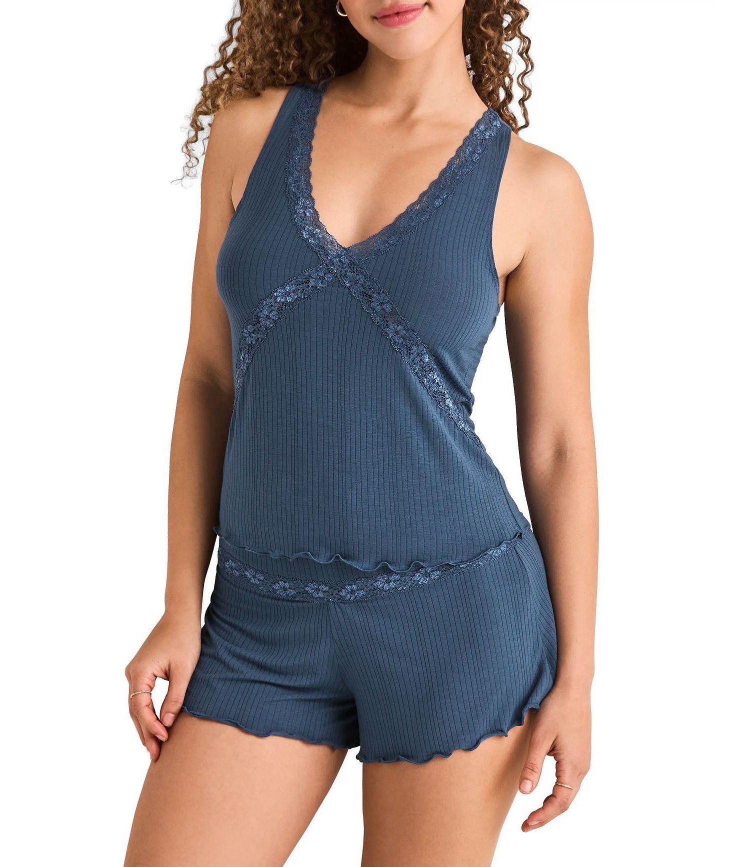 Women's August Sleeveless Tank and Short PJ Set