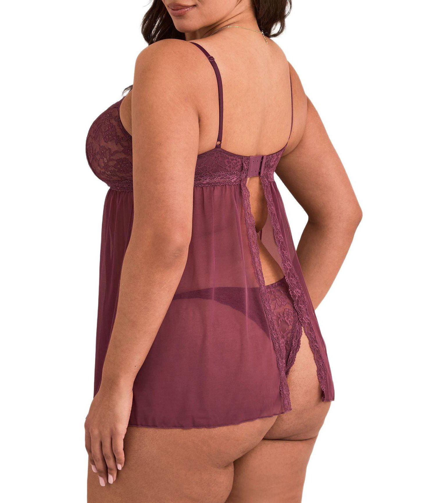 Plus Size Collie Babydoll Lingerie