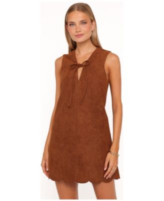 Women's Jonty Scallop Hem Mini Dress