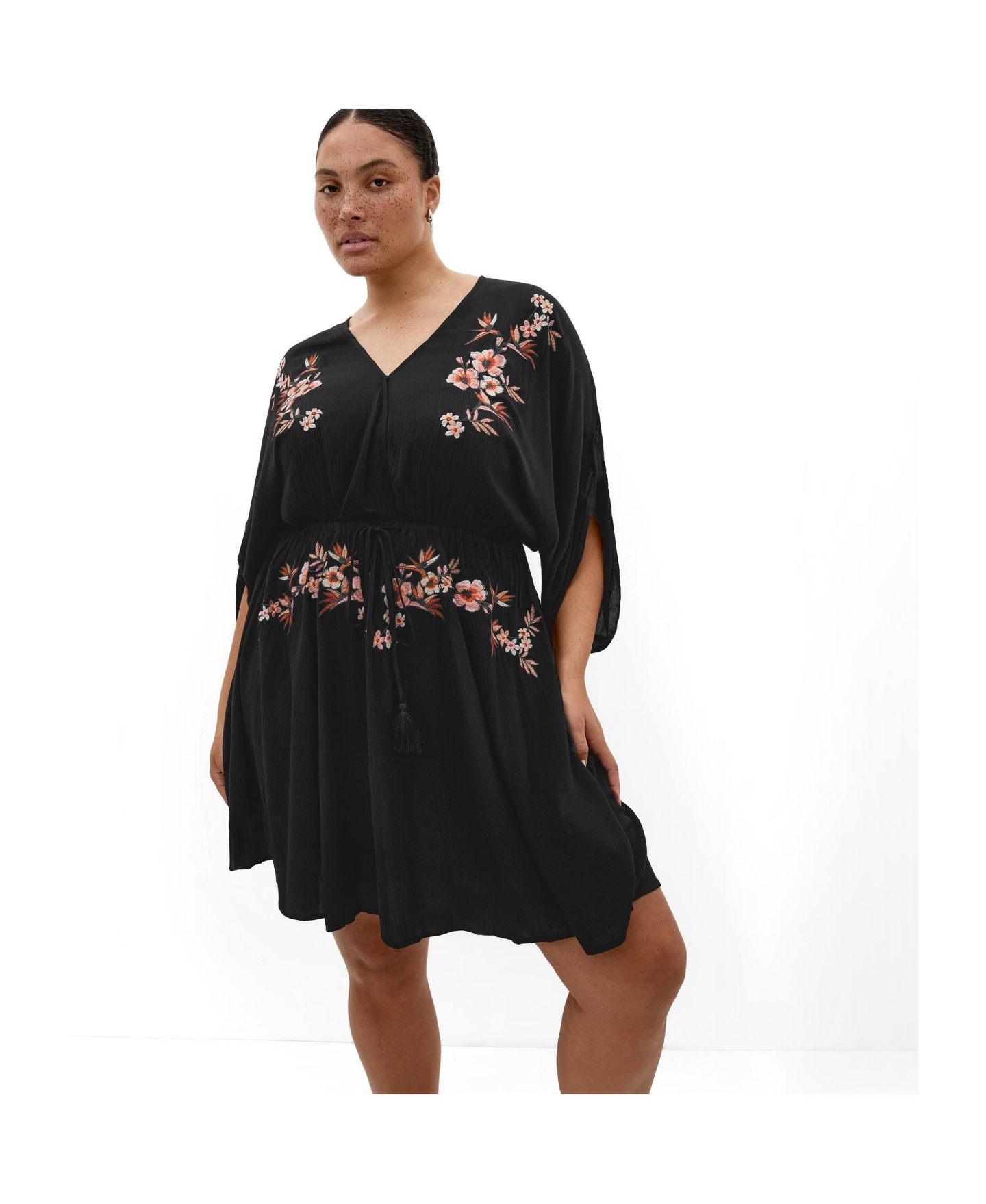 Женское платье CITY CHIC Plus Size Seville Tunic, цвет: Чёрный — фото 3