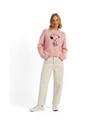 Women's Chinti and Parker Merino Snoopy Marl Sweater