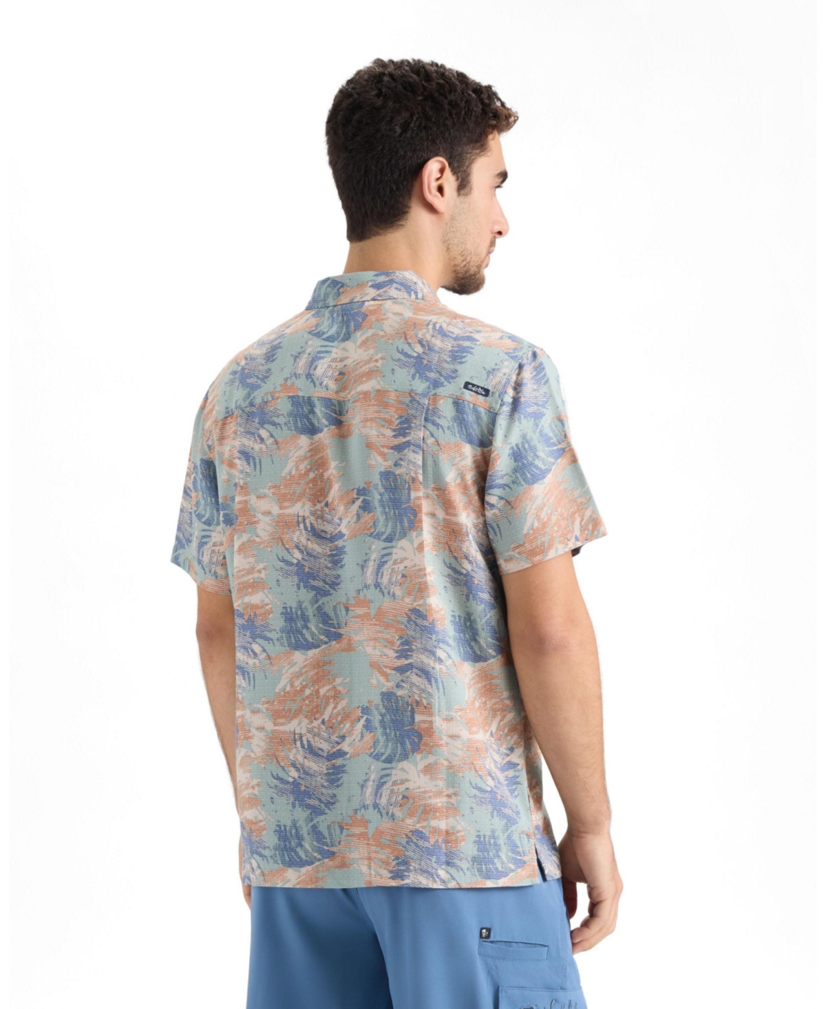 Salt Life Men's On Another Holiday Short Sleeve Woven Shirt