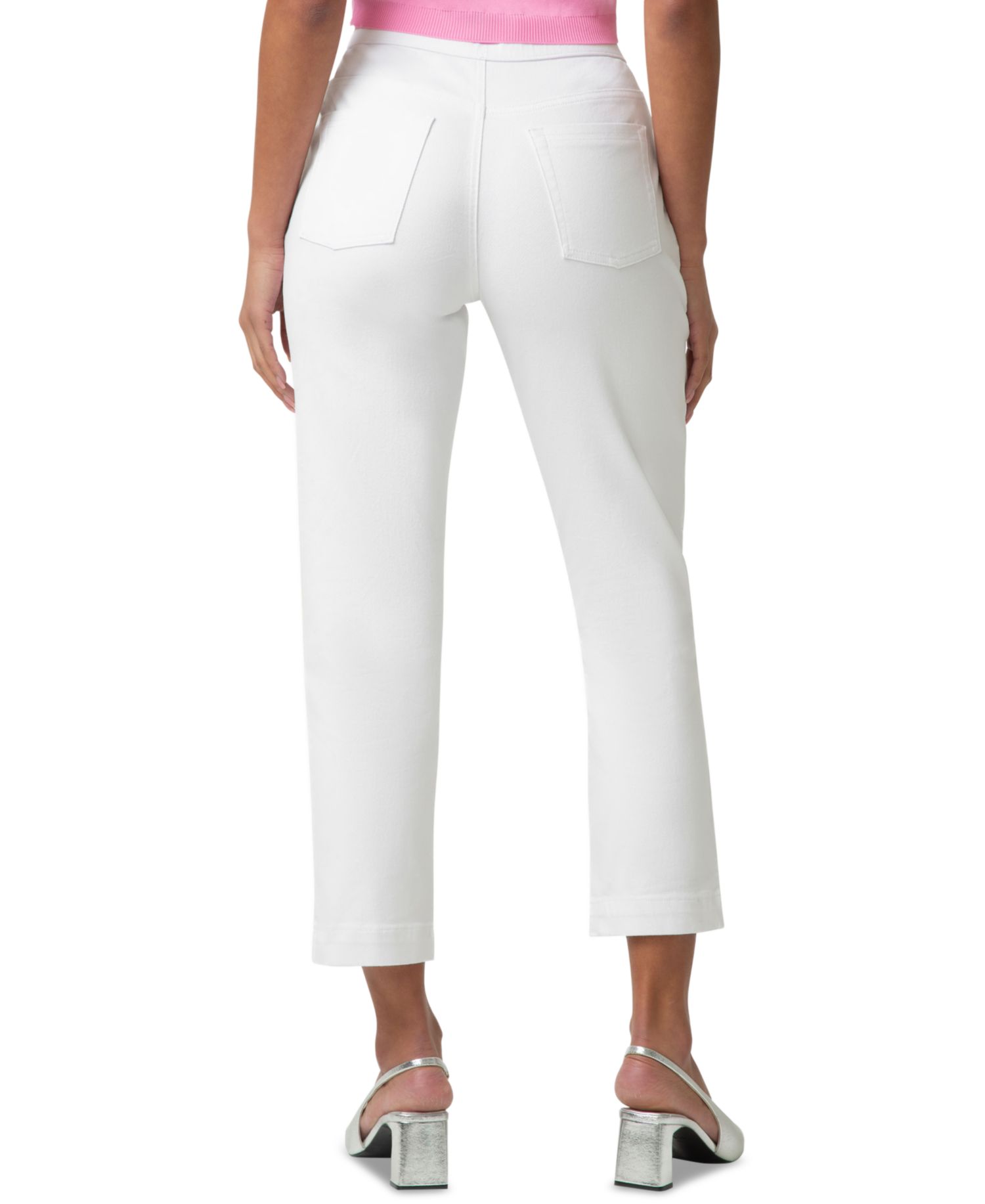 Women's Rhinestone Denim Pull-On Pants