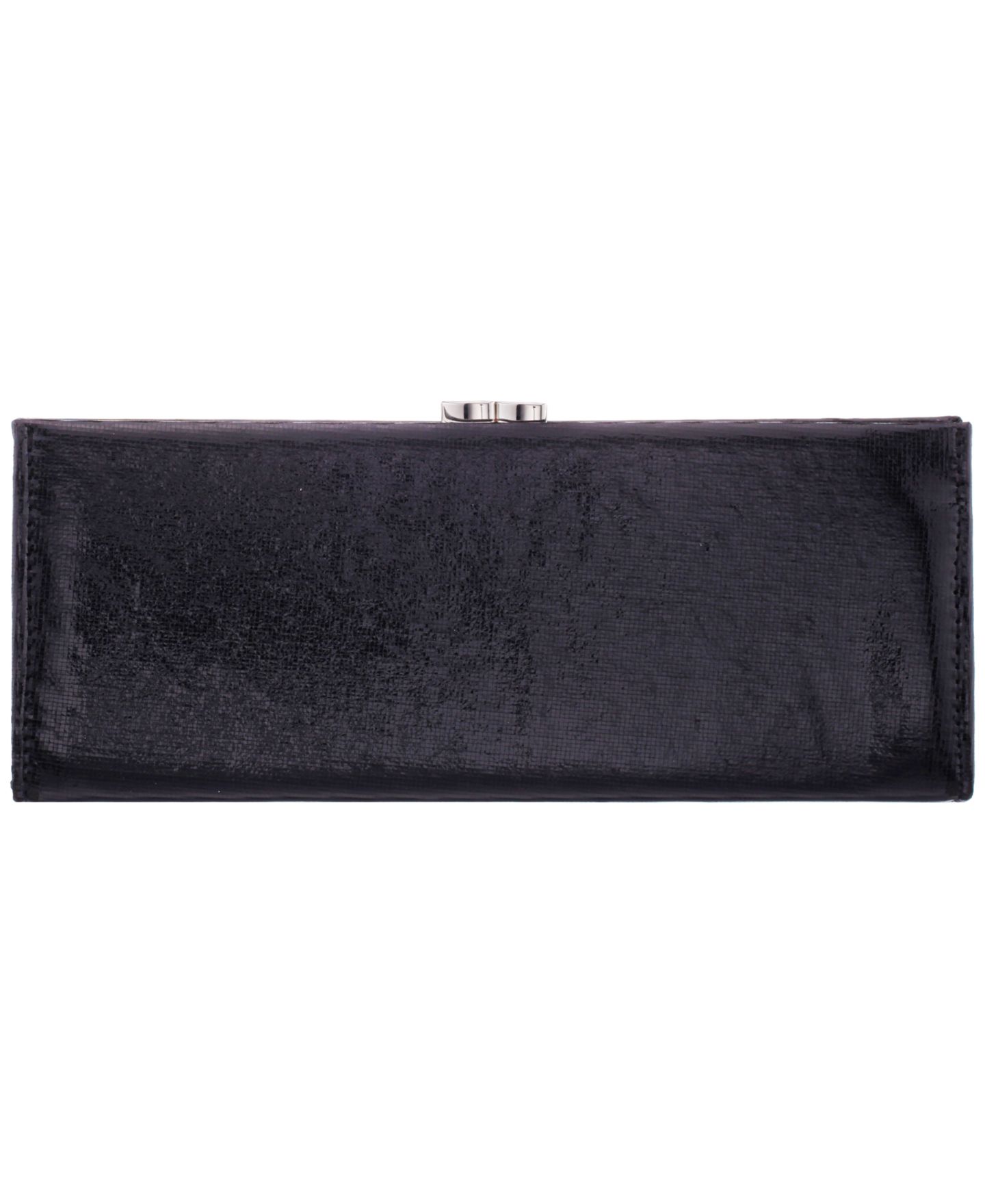 Женский клатч Nina Tierney Long Frame Small Clutch Handbag, цвет: Чёрный — фото 1